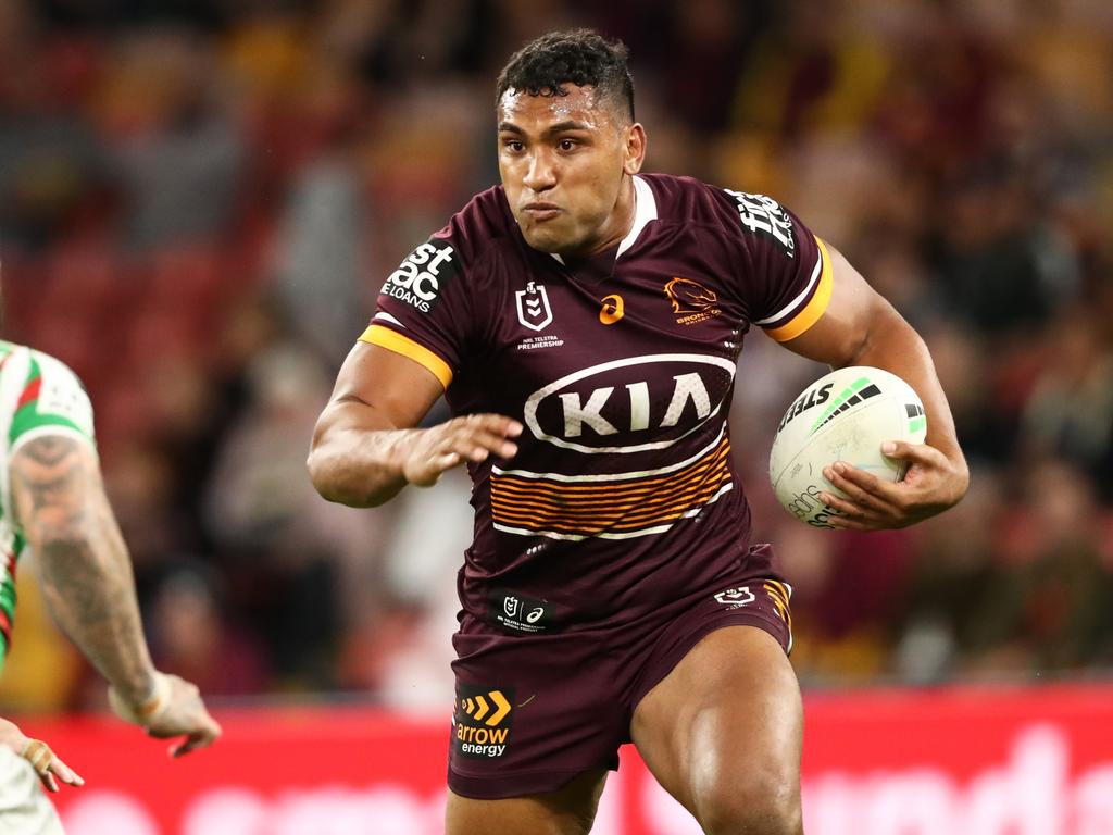 Tevita Pangai Jr has been rumoured to make a return to Brisbane, but could end up heading further north. Picture: NRL Photos