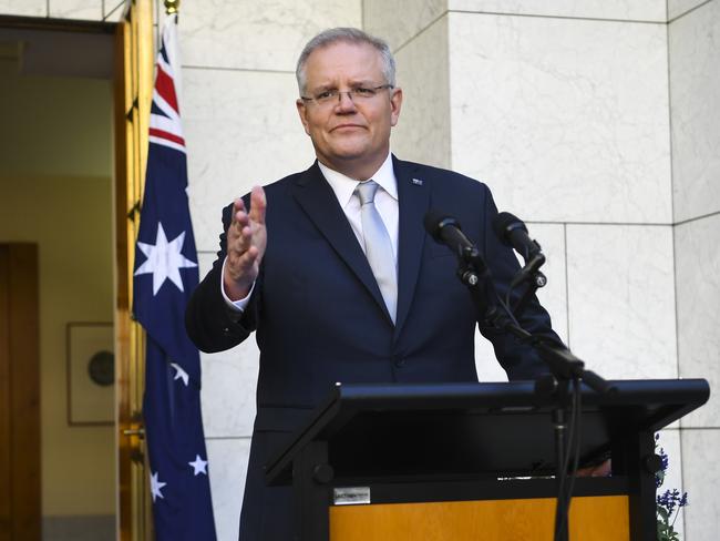 Scott Morrison will take part in a virtual G20 leaders’ summit next week to discuss the global response to coronavirus. Picture: AAP