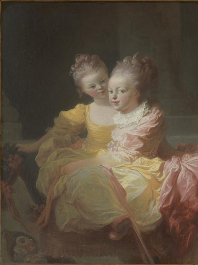 The Met show at QAGOMA: Jean Honoré Fragonard The Two Sisters c.1769–70 Oil on canvas.