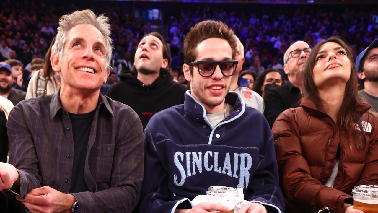 Look, maybe we read these photos entirely wrong and Pete Davidson’s actually dating Ben Stiller? Picture: Getty