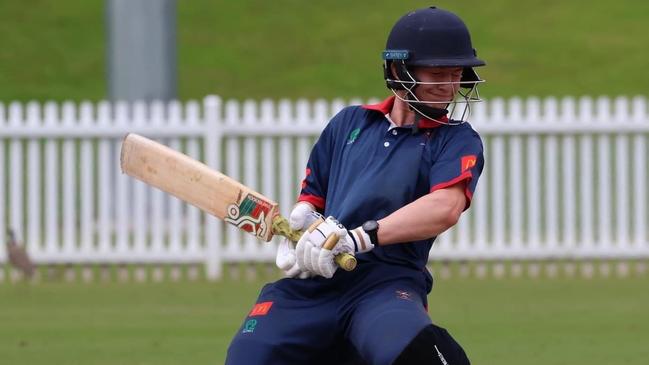 Tom Blowes, Sydney Green Shield, 2022-23. NSW Premier Cricket. Picture: Sydney Cricket Club