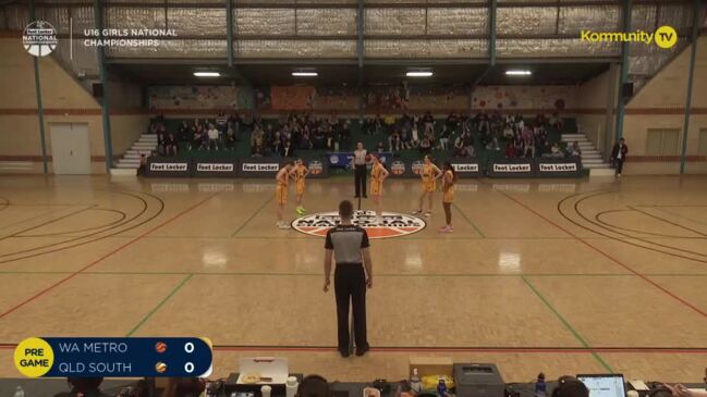Replay: Basketball Australia Under-16 National Championships Day 8 - WA Metro v Queensland South (Girls Class)