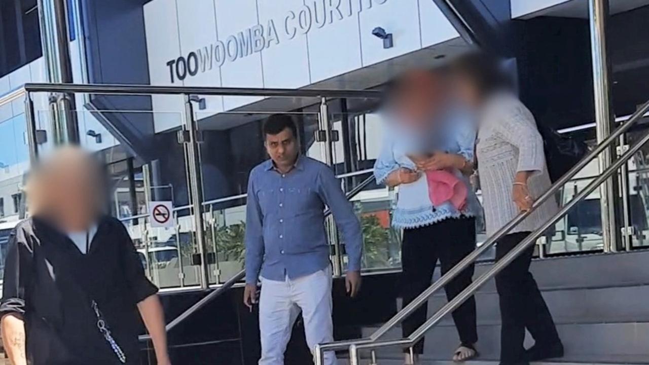 Taxi driver Tariq Ali leaving the Toowoomba Courthouse after pleading not guilty to allegedly sexually assaulting a woman who got into his cab. Picture: News Regional Media