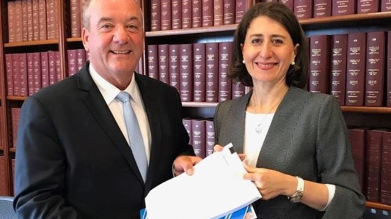 Gladys Berejiklian and Daryl Maguire.