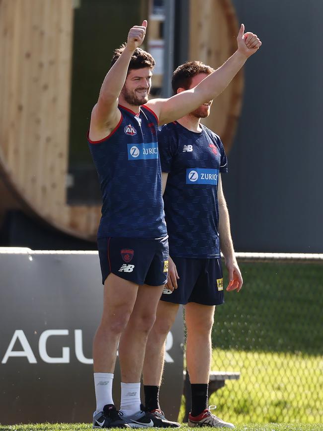 Brayshaw will have a brain scan as part of the protocols. Picture: Michael Klein