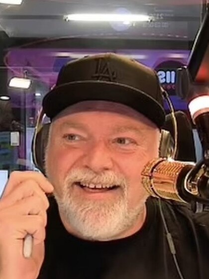 Kyle Sandilands was a no-show on air this morning. Picture: KIIS