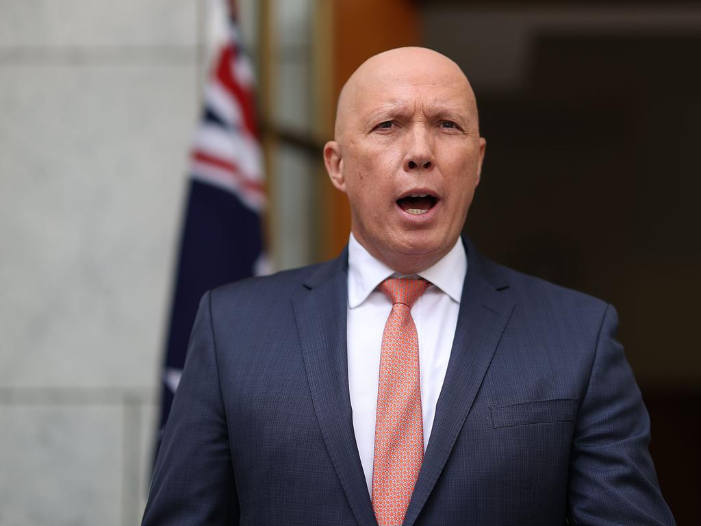 Defence Minister Peter Dutton has denied WA was snubbed by the deal. Picture: NCA NewsWire / Gary Ramage