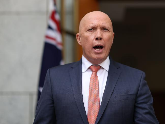 Defence Minister Peter Dutton has denied WA was snubbed by the deal. Picture: NCA NewsWire / Gary Ramage