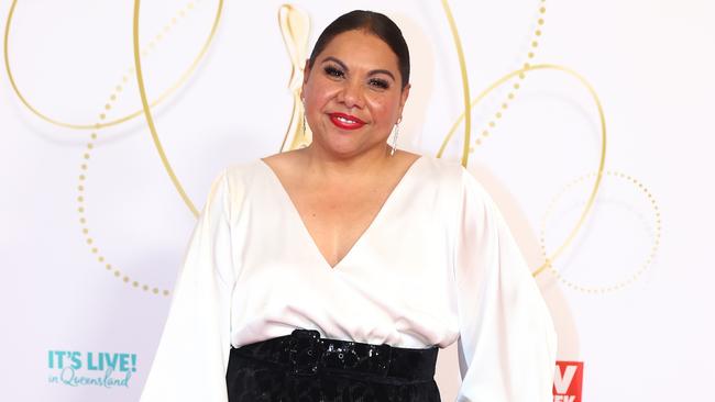 Deborah Mailman at the 2022 TV Week Logie Awards. Picture: Chris Hyde/Getty Images