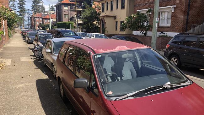 Finding a parking spot on the street in Manly can be difficult at times. Picture: Supplied