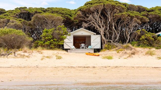 Mr Bouris’s Rye boat shed sold strongly at auction.