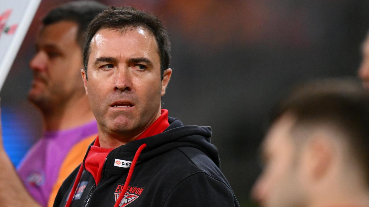 Essendon people are impressed with Brad Scott. Picture: Morgan Hancock/AFL Photos