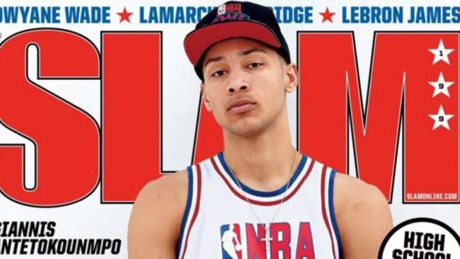 Ben Simmons on the cover of SLAM magazine.