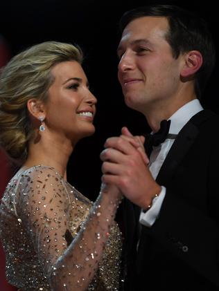 Ivanka Trump and her husband Jared Kushner are neighbours. Picture: AFP