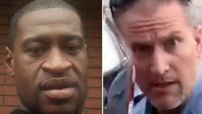 Former police officer, Derek Chauvin (right), was found guilty of the murder of George Floyd (left). Picture: Facebook