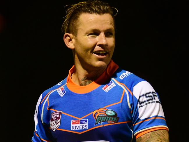 Mackay cutters against Northern Pride Q-Cup pre-season match at Townsville Sports Reserve. Pride's Todd Carney. Picture: Evan Morgan