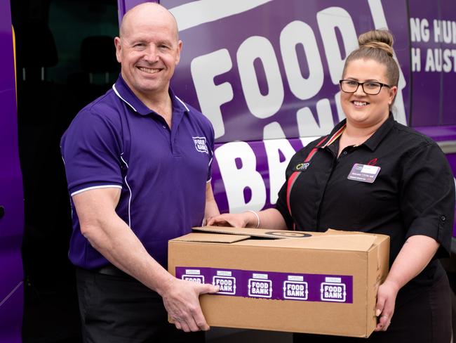 Foodbank’s funding has been restored to its current level after outrage at the cut yesterday. Picture: Supplied