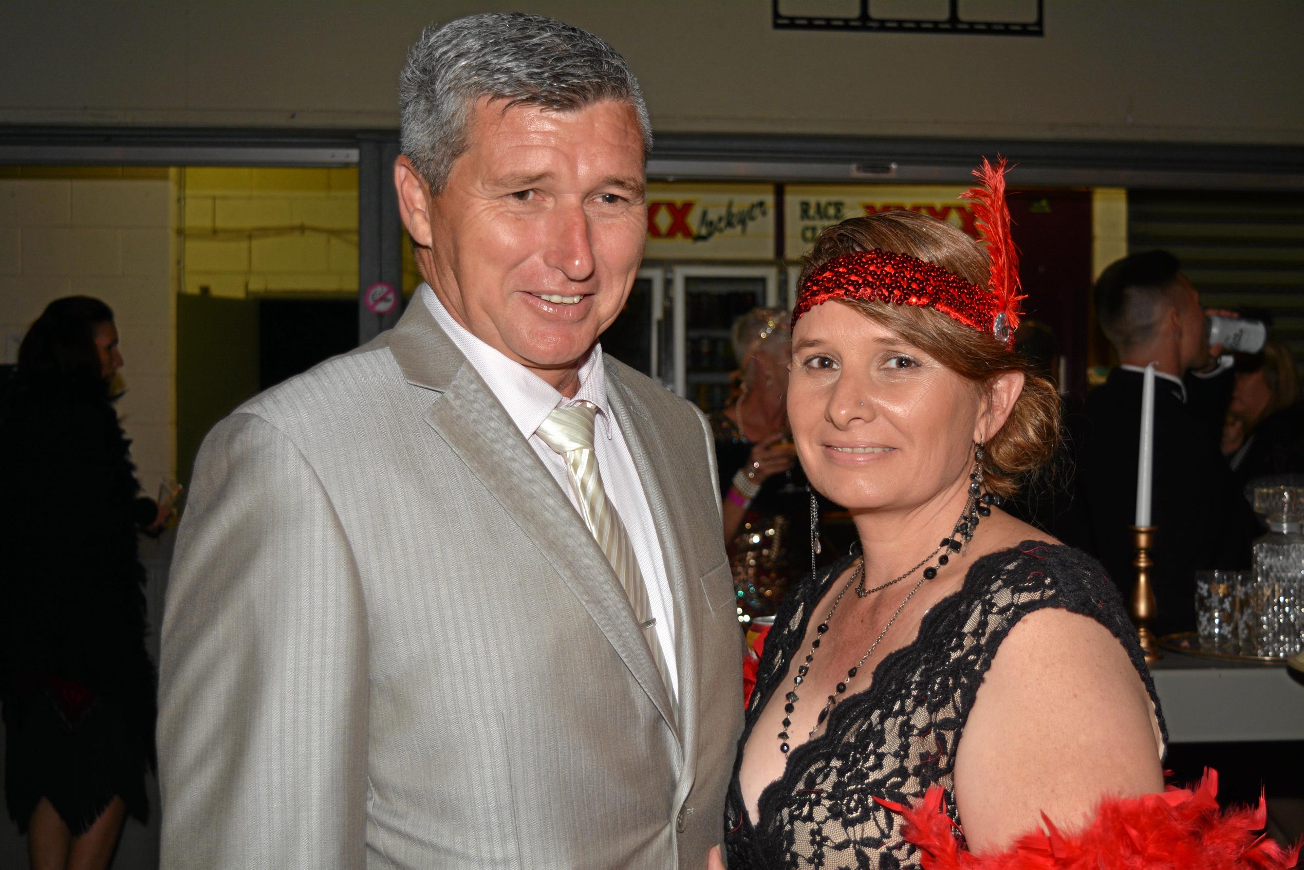 Gatton, Gatsby Fundraiser for Brooke Kirkwood, Robin and Toni Core. Picture: Meg Bolton