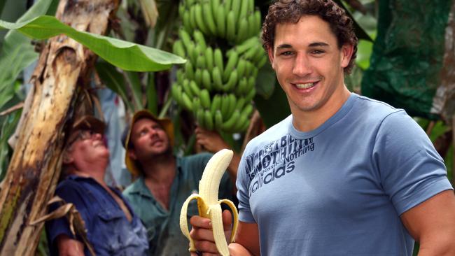 Australian Bananas ambassador Billy Slater is headed to Coffs Harbour to celebrate the first ever National Banana Day.