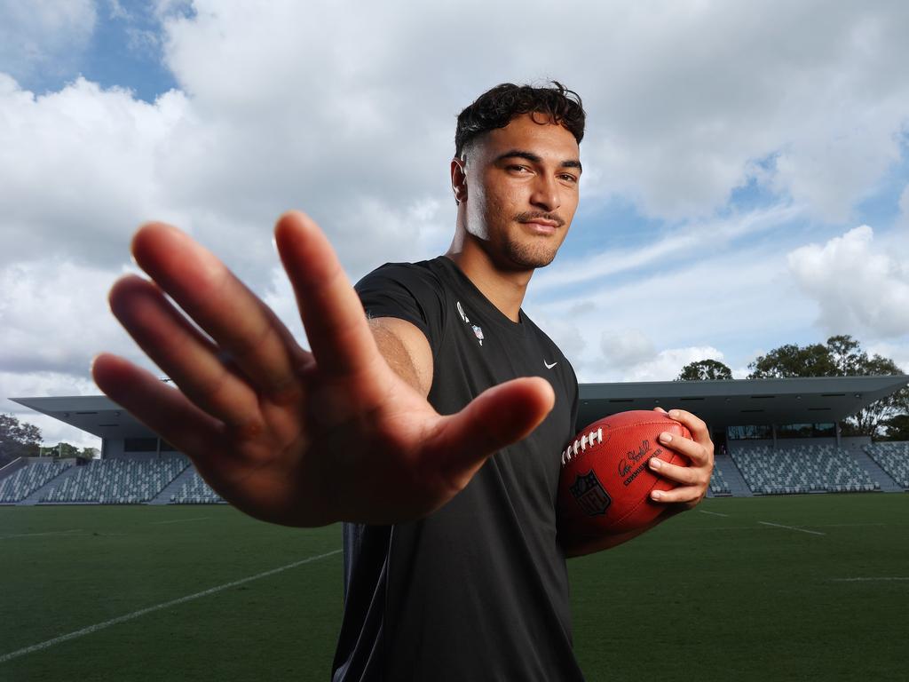 Wallaby Jordan Petaia is trying out for NFL in the USA. Picture: Liam Kidston