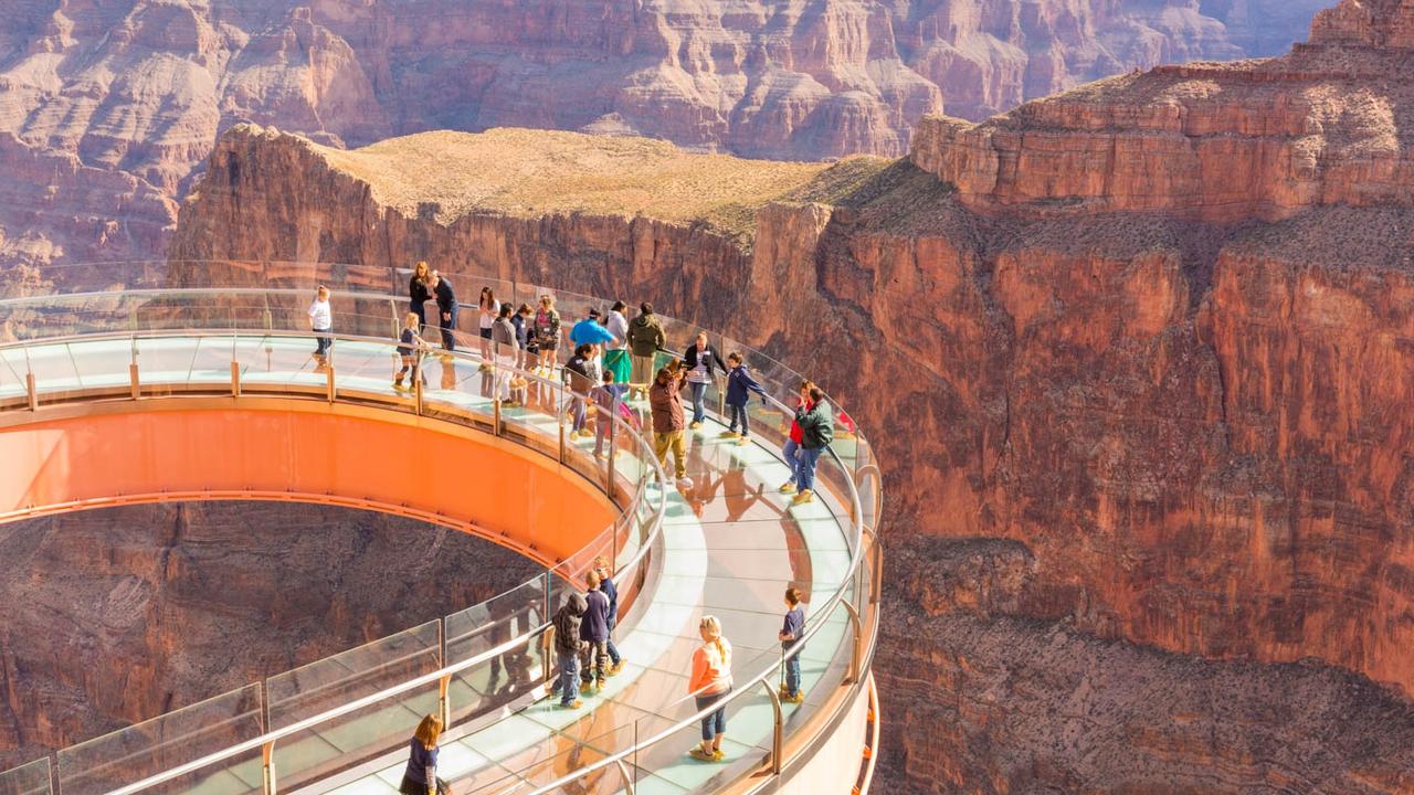 Grand Canyon Skywalk has proved to be a fatal attraction with tourists. Picture: Supplied