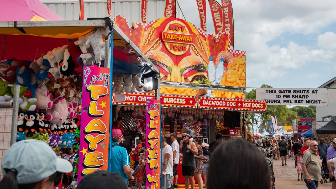 Thousands enjoyed the rides and festivities at the 2024 Royal Darwin Show. Picture: Pema Tamang Pakhrin