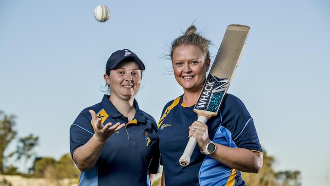 Roxanne Thomson and Belinda McDougall. Picture: Jerad Williams