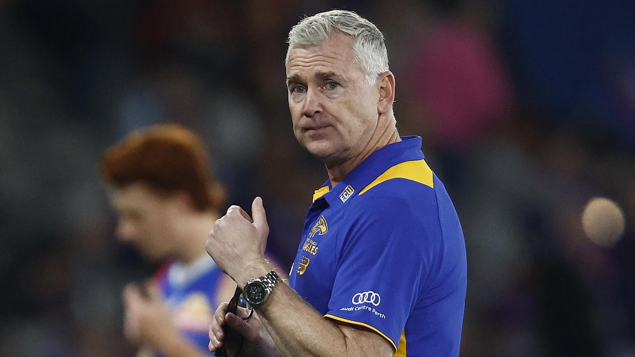 Eagles head coach Adam Simpson. Picture: Daniel Pockett/Getty Images