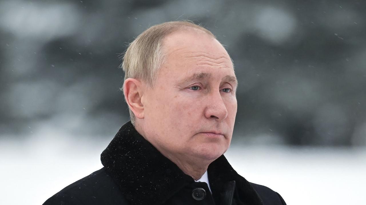 Russian President Vladimir Putin has downplayed Russia’s aggression. Picture: Alexey Nikolsky/Sputnik/AFP