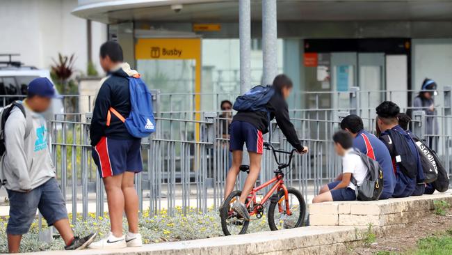 There have been other violent incidents at the James Busby High School.