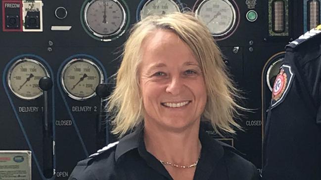 Queensland Fire and Emergency Services firefighter, Izabella “Izzy” Nash, 46, died while fighting a factory fire in Logan, south of Brisbane, on May 2. Picture: Supplied