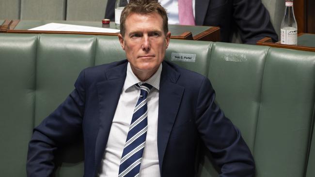 Christian Porter in Parliament House. Picture: NCA NewsWire / Martin Ollman