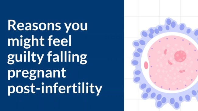 A few common reasons you might feel guilty falling pregnant post-infertility.