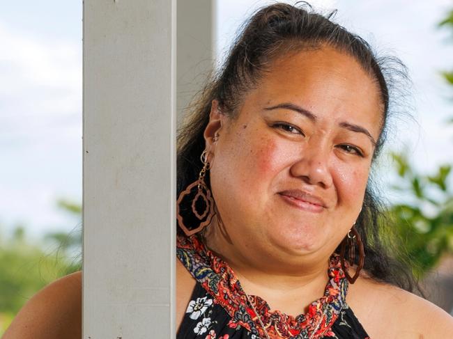 Victoria Asirifi, 40, was 200kgs when diagnosed with endometrial cancer, pictured at her home in Ellen Grove, Brisbane 6th of February 2024 - Photo Supplied