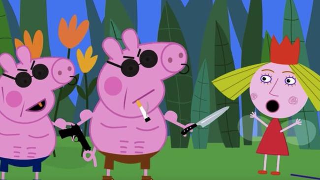 Peppa Pig 'gangster' videos flood YouTube, kids traumatised  —  Australia's leading news site