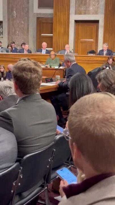 Protesters Disrupt RFK Jr Confirmation Hearing