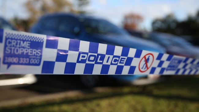 MELBOURNE, AUSTRALIA- NewsWire Photos June 25 2022,  Generic View of Police line tape at a crime scene.Picture: NCA NewsWire /Brendan Beckett