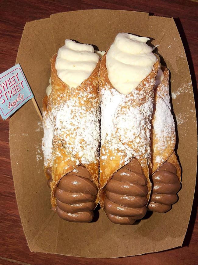 Cannoli is one of the dishes made at Sweet Street Desserts. Picture: Facebook.