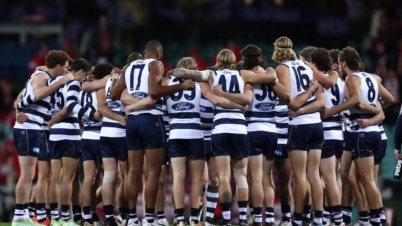 The Cats are reportedly being audited by the league over third-party player payments. (Photo by Jason McCawley/AFL Photos/via Getty Images)