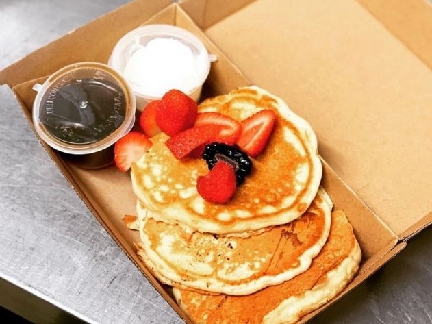 Pancakes to go from Fuel &amp; Co. Picture: Supplied