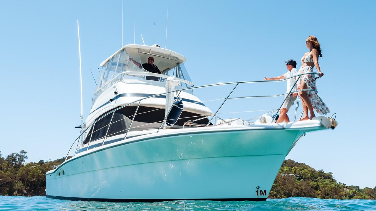 Noosa Bespoke Charters with Wally Boor at the helm is headed in luxury chartered waters.