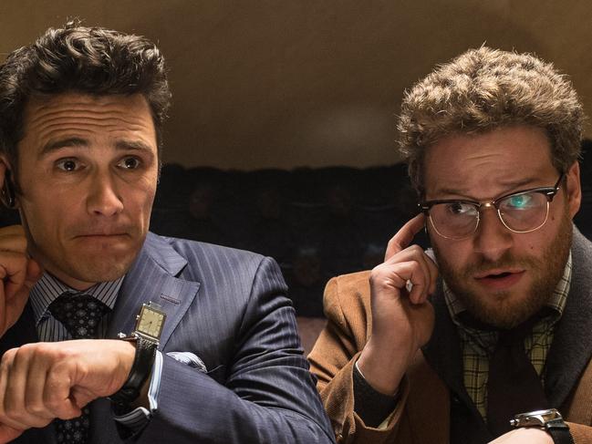 Dave (James Franco) and Aaron (Seth Rogen) in Columbia Pictures' THE INTERVIEW..