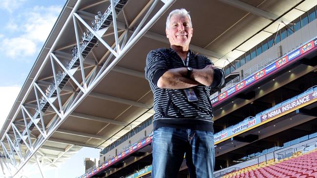 Alan Graham at the Cauldron. Picture: Mark Cranitch.