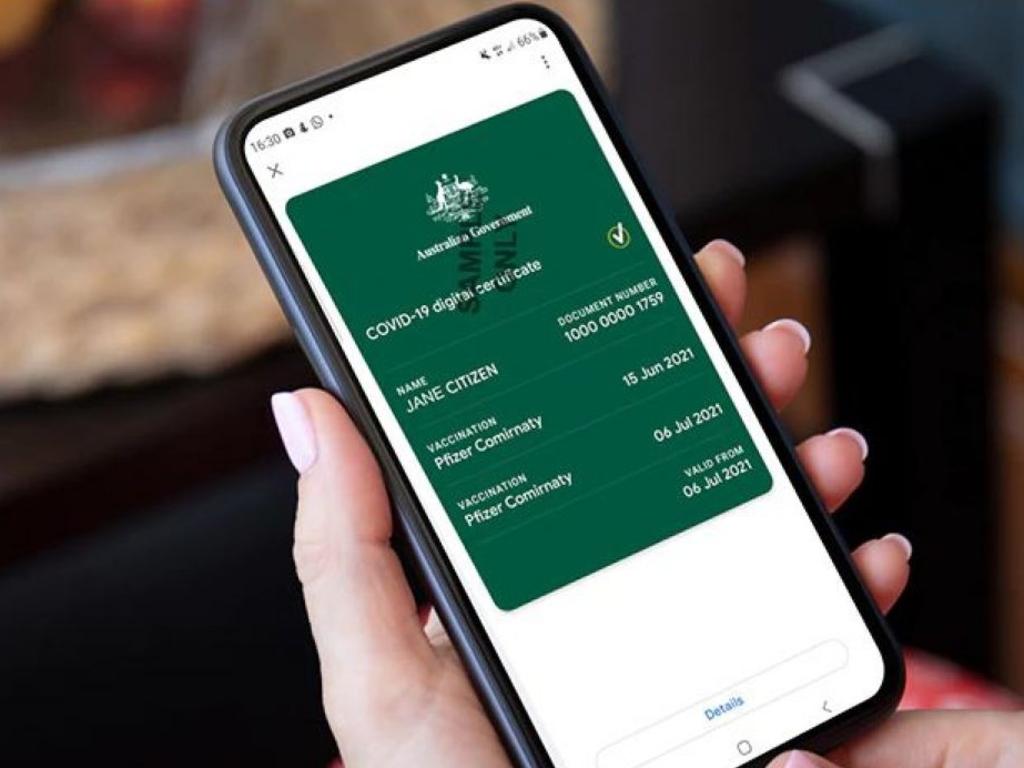 You can add your Covid 19 certificate to your digital wallet. Picture: Supplied