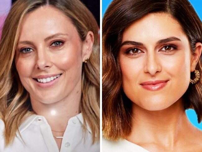 Ally Langdon and Sarah Abo both have big new gigs. Picture: Channel 9