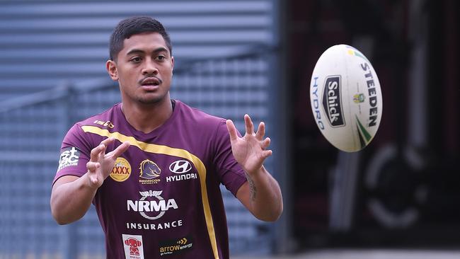 Anthony Milford has signed a new contract with the Broncos. Picture: Peter Wallis