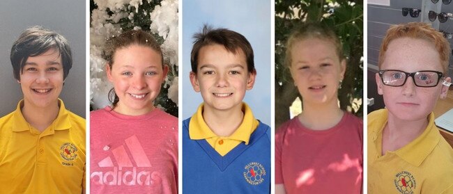 Zane Mellor, Jalailah Jayne-Maree Jones, Jye Sheehan, Addison Stewart and Peter Dodt were killed in the tragedy.