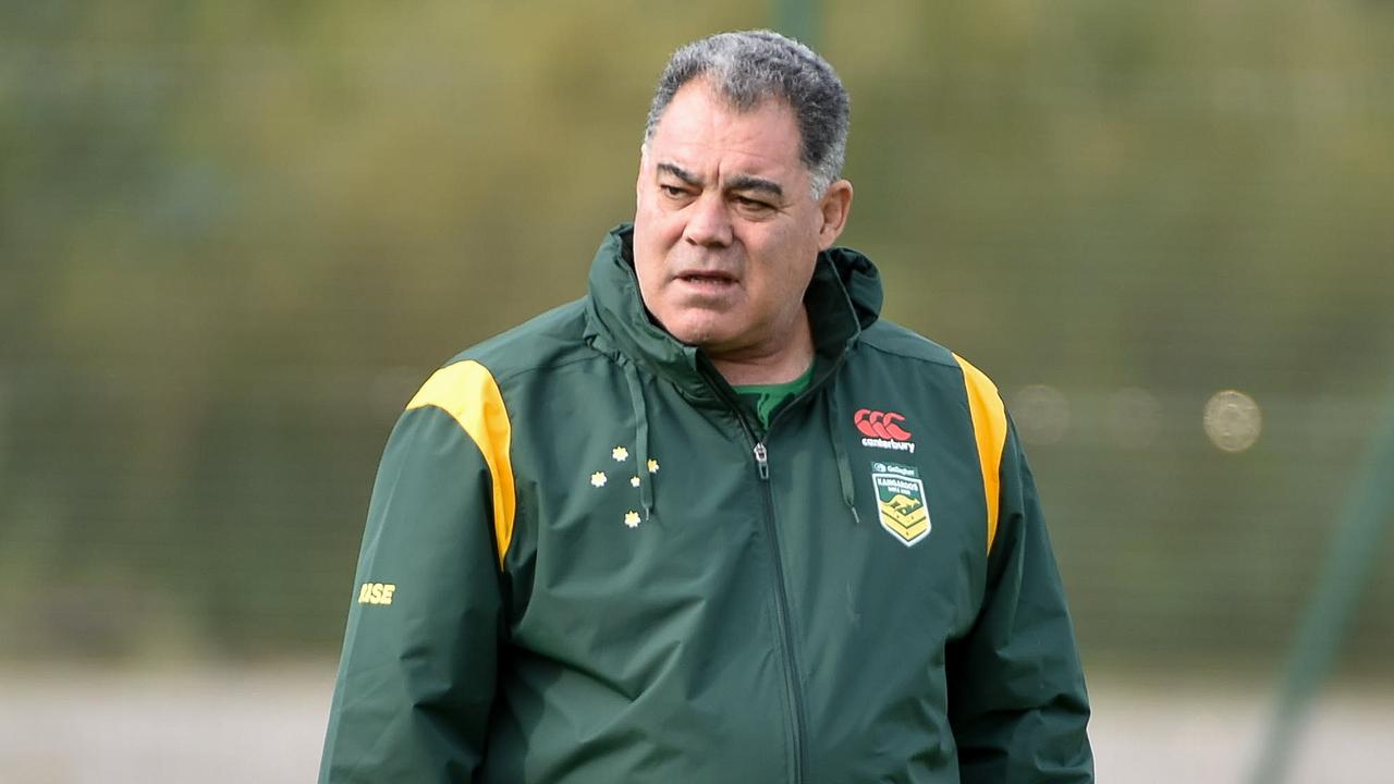 Mal Meninga at Kangaroos training. Picture: NRL Photos