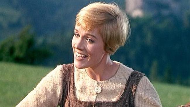 Julie Andrews in The Sound of Music PERSONAL OZ Picture: Supplied