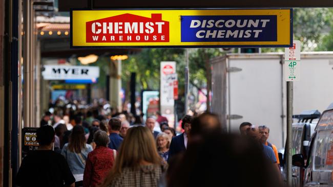 Chemist Warehouse’s reverse takeover of Sigma Healthcare raises the prospect of other companies taking that course of action. Picture: Max Mason-Hubers